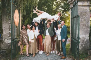photo mariage groupe